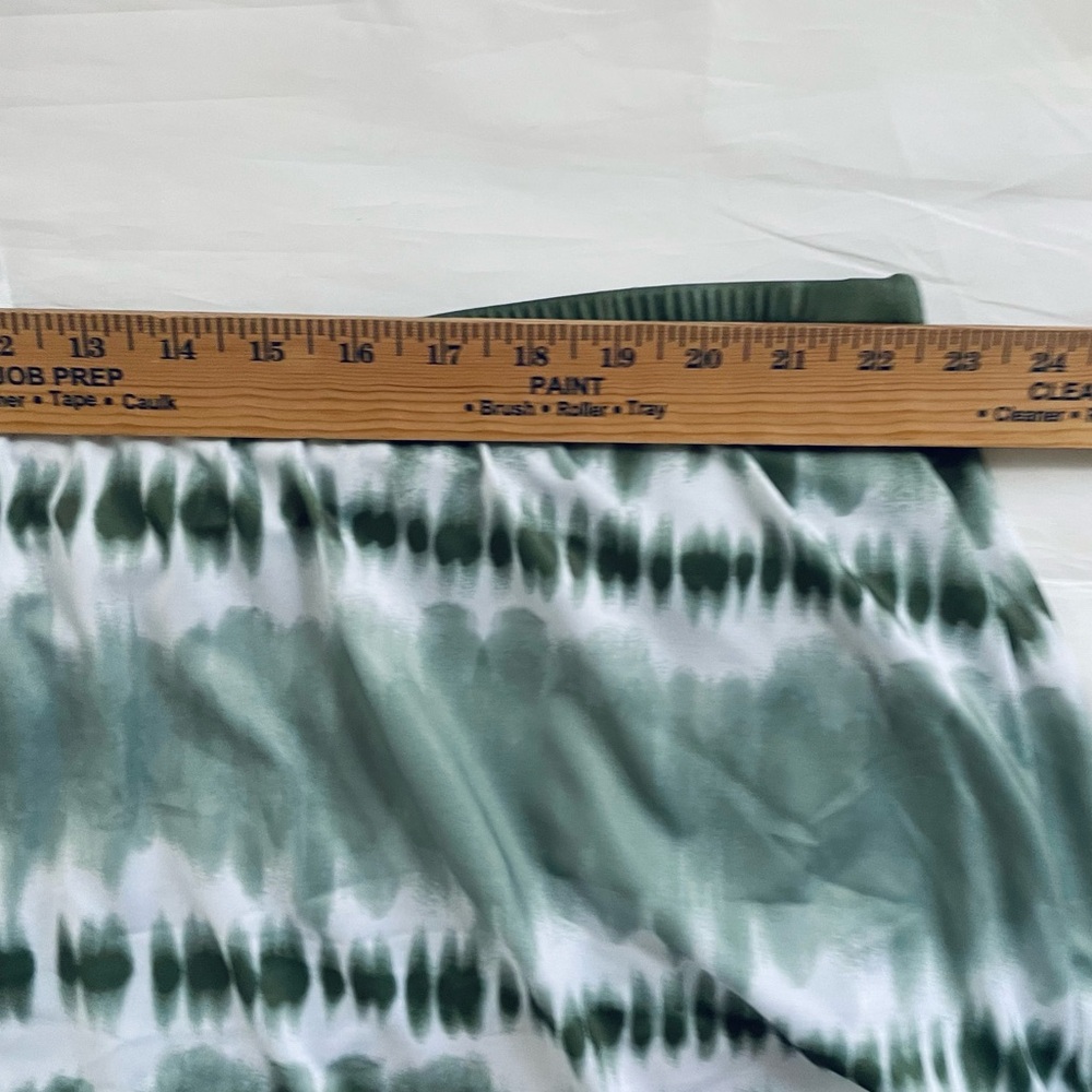 Swim By Cacique Tankini Top and bottom set Green Tie Dye Print Size 30/32 - Picture 15 of 16